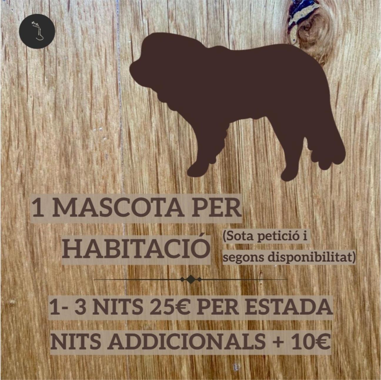 Hostal Les Fonts Castellar De N'Hug Exterior foto